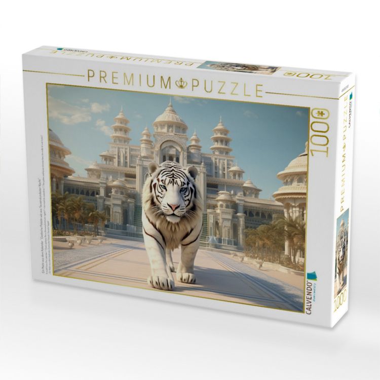 Produktbild: CALVENDO Puzzle Ein Motiv aus dem Kalender " Exotische Pal&auml;ste wie aus Tausendundeiner Nacht" | 1000 Teile Lege-Gr&ouml;&szlig;e 64x48cm Foto-Puzzle f&uuml;r gl&uuml;ckliche Stunden