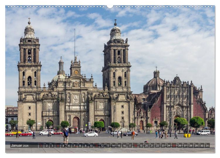 Produktbild: Mexiko, eine Fotoreise (hochwertiger Premium Wandkalender 2026 DIN A2 quer), Kunstdruck in Hochglanz