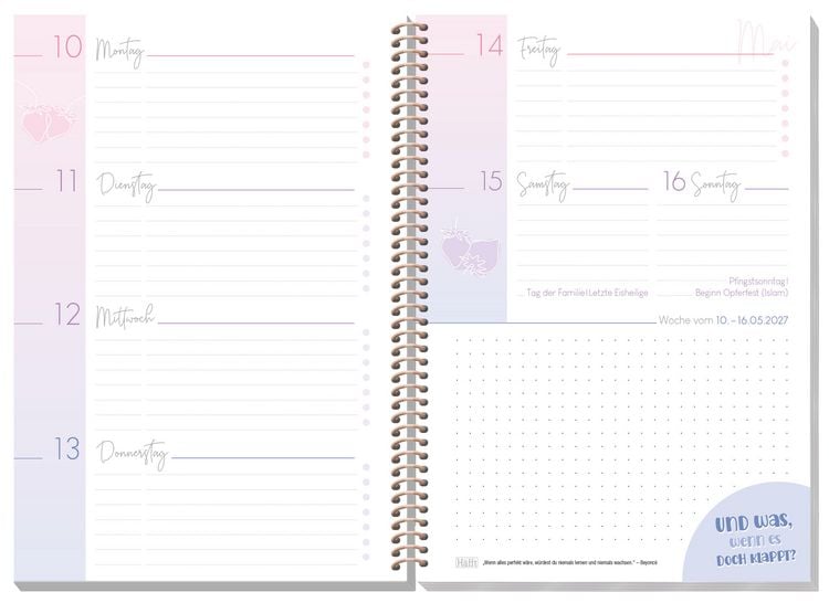 Produktbild: H&auml;fft College-Timer - Sch&uuml;lerkalender A5 26/27