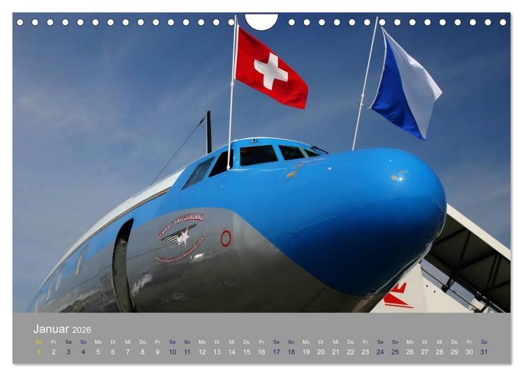 Produktbild: Lockheed Super Constellation - Legende der L&uuml;fte (Wandkalender 2026 DIN A4 quer), CALVENDO Monatskalender