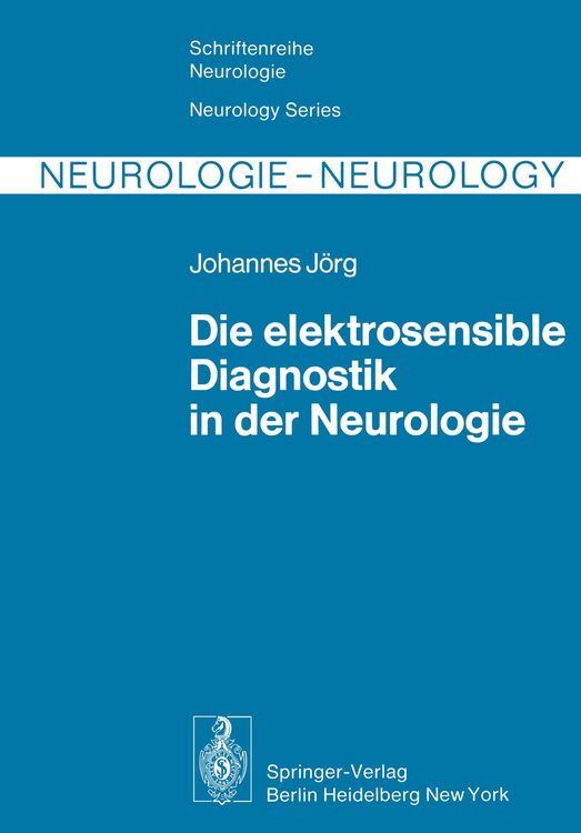 Produktbild: Die elektrosensible Diagnostik in der Neurologie