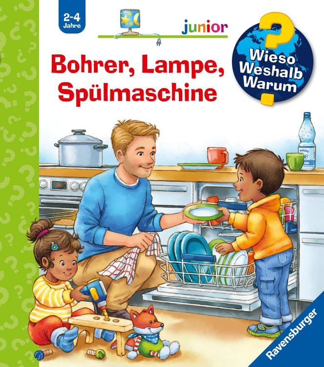 Produktbild: Wieso? Weshalb? Warum? junior, Band 76 - Bohrer, Lampe, Sp&uuml;lmaschine