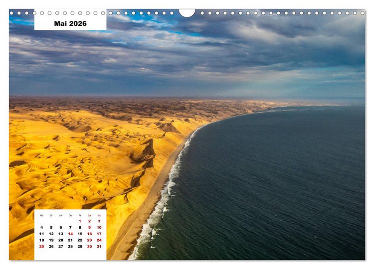 Produktbild: Magische W&uuml;ste - Die Namib (Wandkalender 2026 DIN A3 quer), CALVENDO Monatskalender