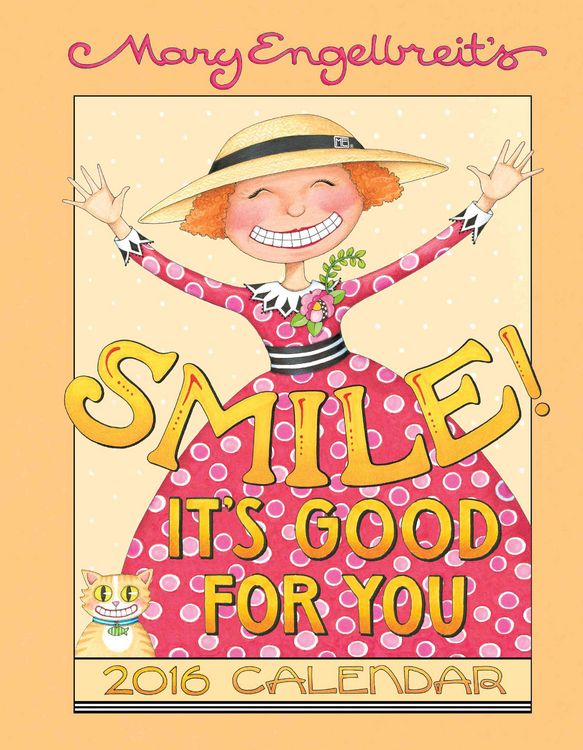 Produktbild: Mary Engelbreit's Smile! It's Good for You Weekly Planner Ca