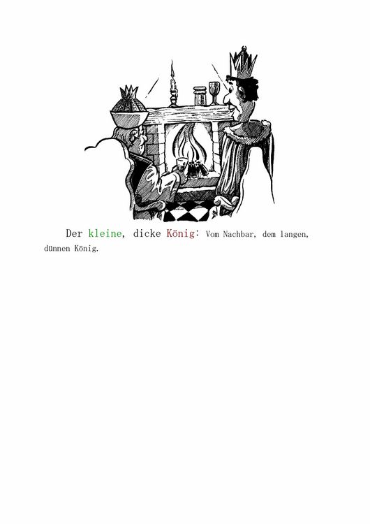 Produktbild: Der kleine dicke K&ouml;nig - Vom Nachbar, dem langen, d&uuml;nnen K&ouml;nig