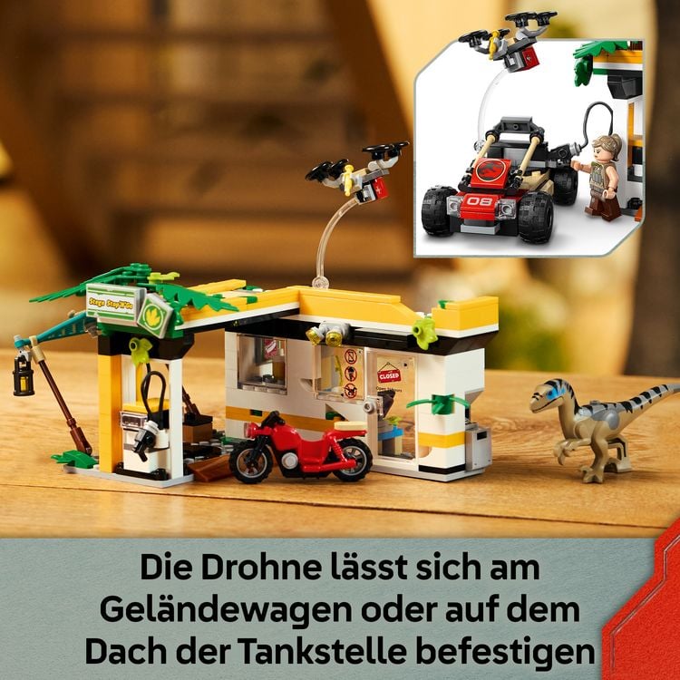 Produktbild: LEGO Jurassic World 76973 Raptor & Titanosaurus: Gro&szlig;e F&auml;hrtensuche