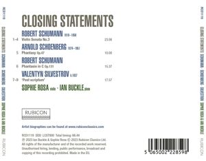 Produktbild: Closing Statements