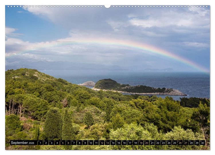 Produktbild: Dalmatien - Perle der Adria (hochwertiger Premium Wandkalender 2026 DIN A2 quer), Kunstdruck in Hochglanz