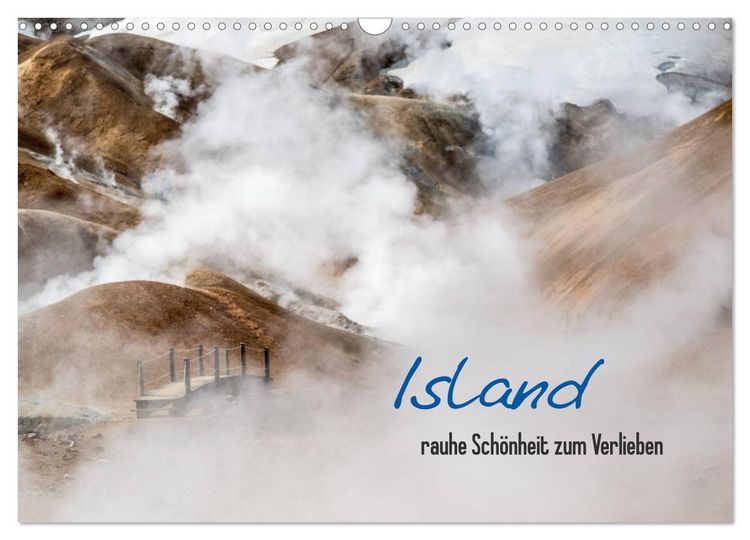 Produktbild: Island - rauhe Sch&ouml;nheit zum Verlieben (Wandkalender 2026 DIN A3 quer), CALVENDO Monatskalender
