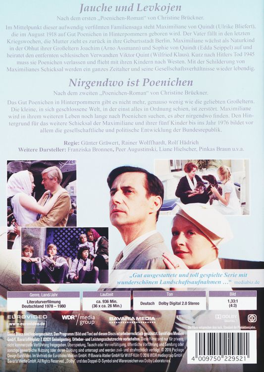 Produktbild: Die Poenichen Edition - Jauche und Levkojen/Nirgendwo ist Poenichen [6 DVDs]