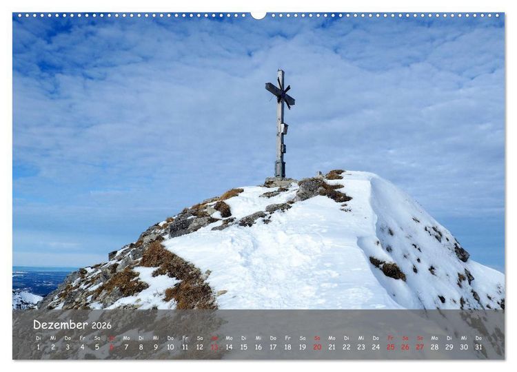 Produktbild: Ammergauer Alpen (hochwertiger Premium Wandkalender 2026 DIN A2 quer), Kunstdruck in Hochglanz