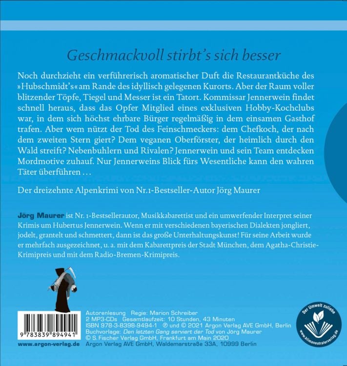 Produktbild: Den letzten Gang serviert der Tod