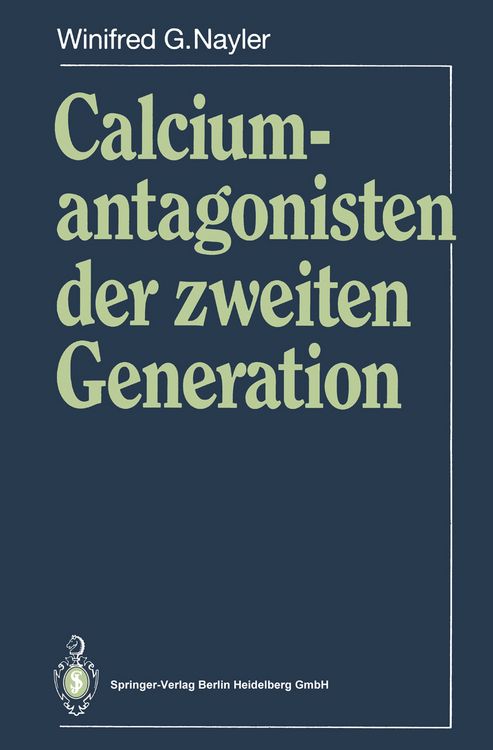 Produktbild: Calciumantagonisten der zweiten Generation