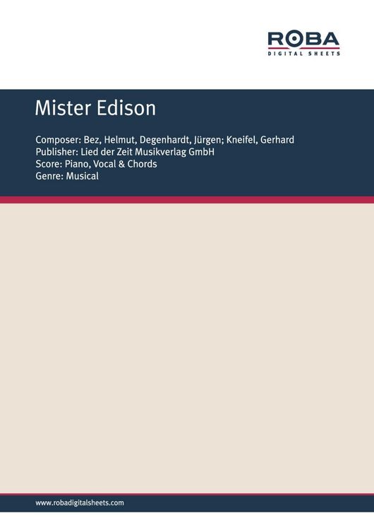 Produktbild: Mister Edison