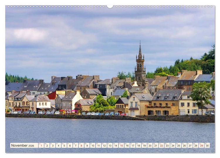 Produktbild: Huelgoat - Sagenumwobener M&auml;rchenwald in der Bretagne (Wandkalender 2026 DIN A2 quer), CALVENDO Monatskalender