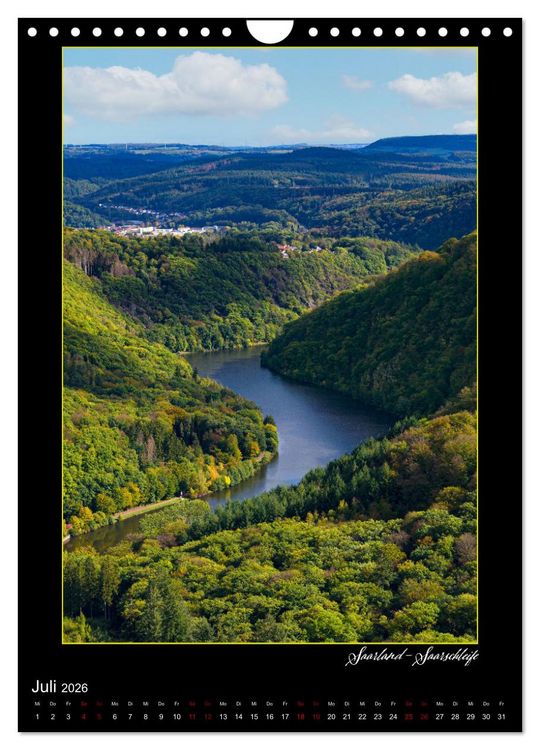 Produktbild: Unterwegs in Deutschland Landschaften (Wandkalender 2026 DIN A4 hoch), CALVENDO Monatskalender