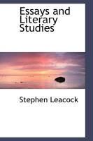 Produktbild: Essays and Literary Studies