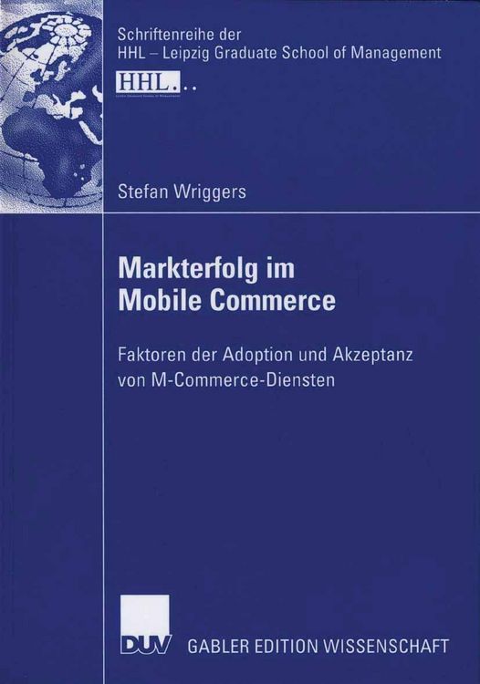 Produktbild: Markterfolg im Mobile Commerce