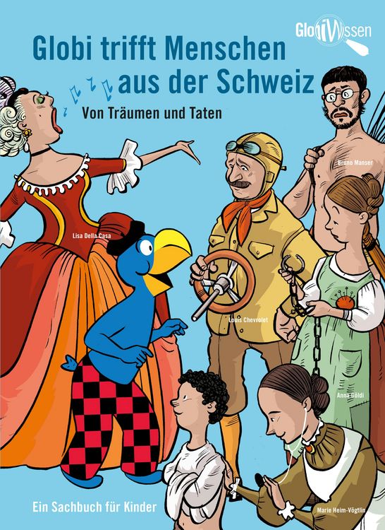 Produktbild: Globi trifft Menschen aus der Schweiz