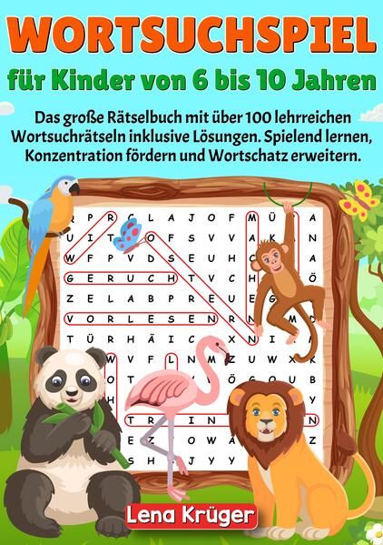 Produktbild: Wortsuchspiel f&uuml;r Kinder von 6 bis 10 Jahren