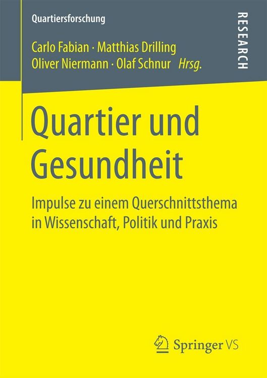 Produktbild: Quartier und Gesundheit