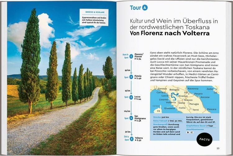 Produktbild: MARCO POLO Camper Guide Toskana, Umbrien & Marken