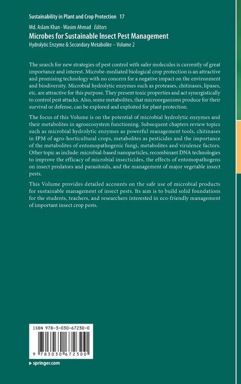 Produktbild: Microbes for Sustainable lnsect Pest Management