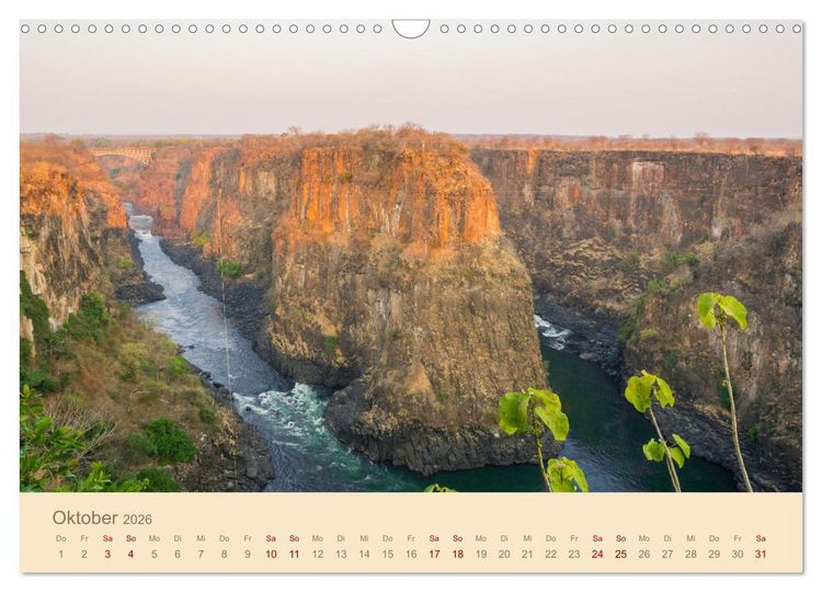 Produktbild: Einmalige Landschaften in Afrika (Wandkalender 2026 DIN A3 quer), CALVENDO Monatskalender