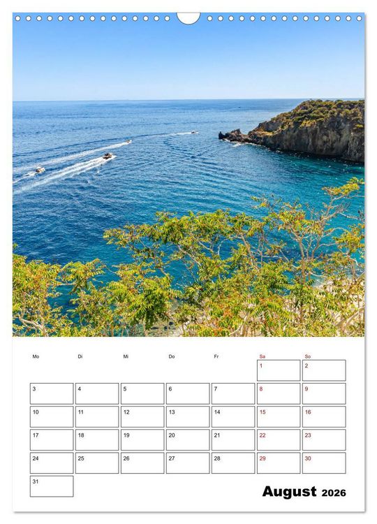 Produktbild: Insel Ponza - Italien (Wandkalender 2026 DIN A3 hoch), CALVENDO Monatskalender