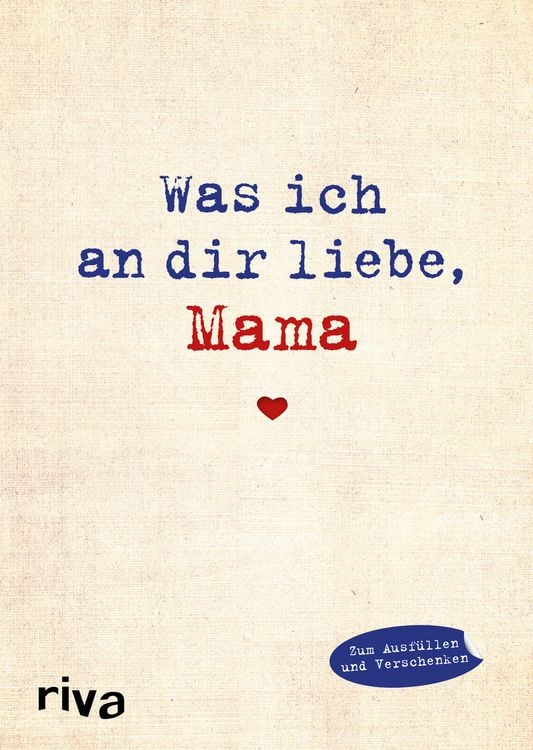 Produktbild: Was ich an dir liebe, Mama