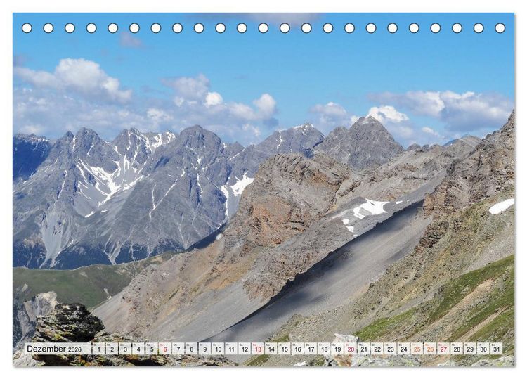 Produktbild: ALPEN BLICK (Tischkalender 2026 DIN A5 quer), CALVENDO Monatskalender