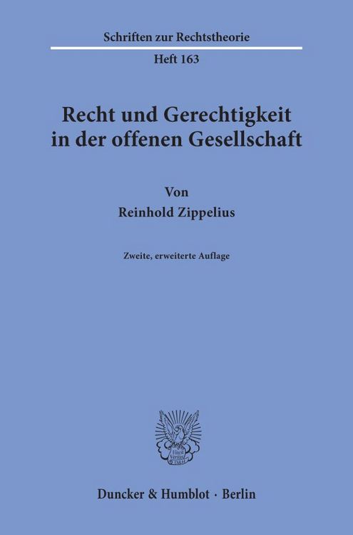 Produktbild: Recht und Gerechtigkeit in der offenen Gesellschaft.