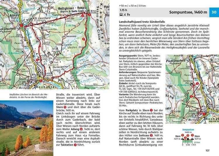 Produktbild: ROTHER Wanderf&uuml;hrer Dolomiten &ndash; Gadertal: 55 Touren im Val Badia und in den Naturparks Puez-Geisler und Fanes-Sennes-Prags.