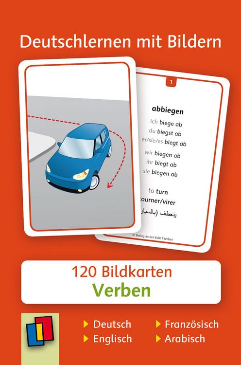 Produktbild: Verben: Set 1 - Deutsch, Englisch, Franz&ouml;sisch und Arabisch