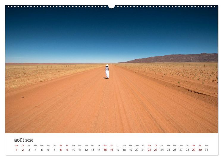 Produktbild: Des&eacute;rt namibien (Calendrier mural 2026 DIN A2 vertical), CALVENDO calendrier mensuel
