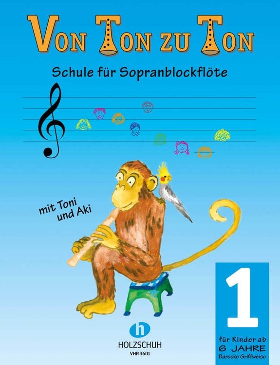 Produktbild: Von Ton zu Ton 1 (barocke Griffweise)