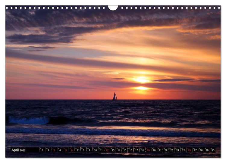 Produktbild: Urlaub in Warnem&uuml;nde (Wandkalender 2026 DIN A3 quer), CALVENDO Monatskalender