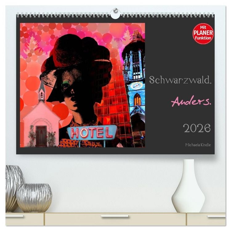 Produktbild: Schwarzwald. Anders. (hochwertiger Premium Wandkalender 2026 DIN A2 quer), Kunstdruck in Hochglanz
