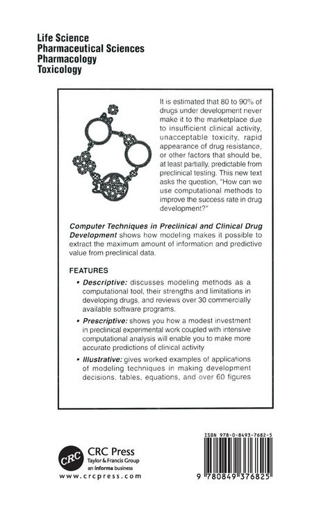 Produktbild: Computer Techniques in Preclinical and Clinical Drug Development