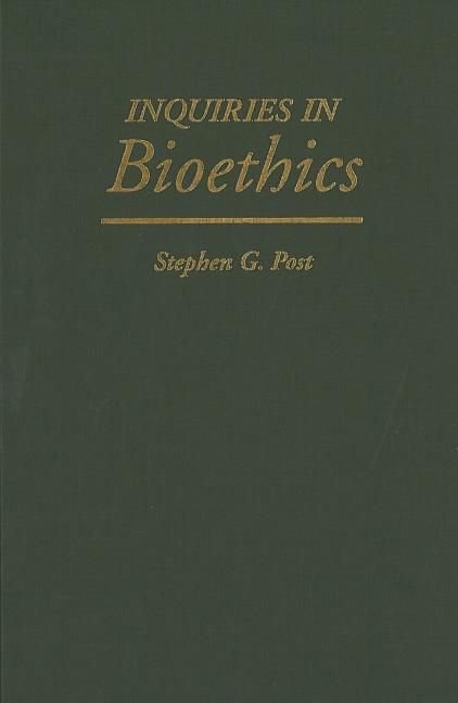 Produktbild: Inquiries in Bioethics