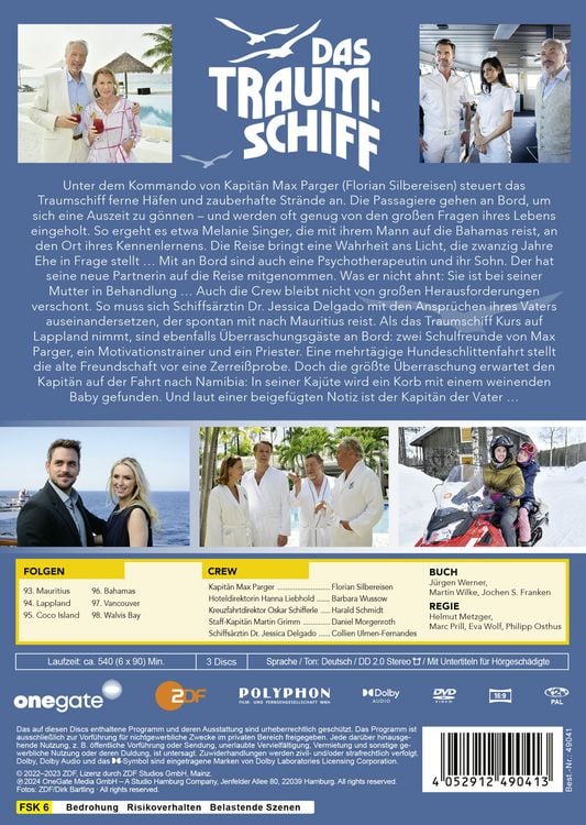 Produktbild: Das Traumschiff 16 [3 DVDs]