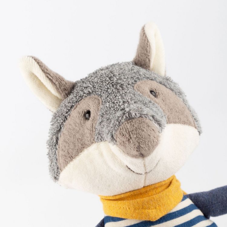 Produktbild: sigikid 39793 - Spieluhr Waschb&auml;r Classic, Stoffmix, grau-blau, Babyspielzeug