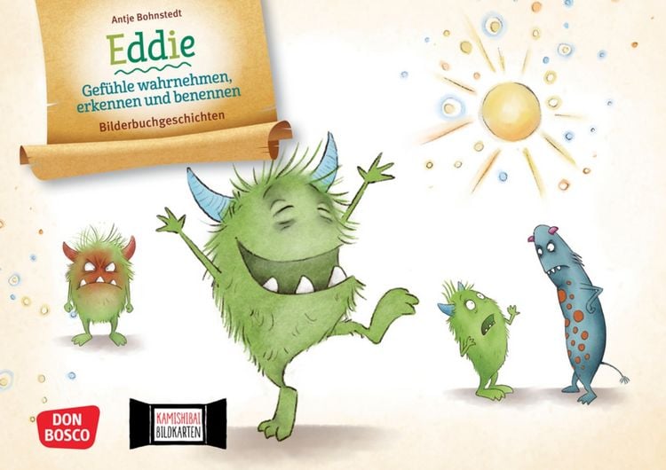 Produktbild: Eddie. Gefühle wahrnehmen, erkennen und benennen. Kamishibai Bildkartenset