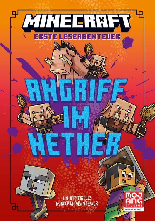 Produktbild: Minecraft Erste Leseabenteuer. Angriff im Nether