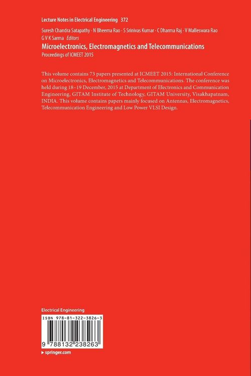 Produktbild: Microelectronics, Electromagnetics and Telecommunications