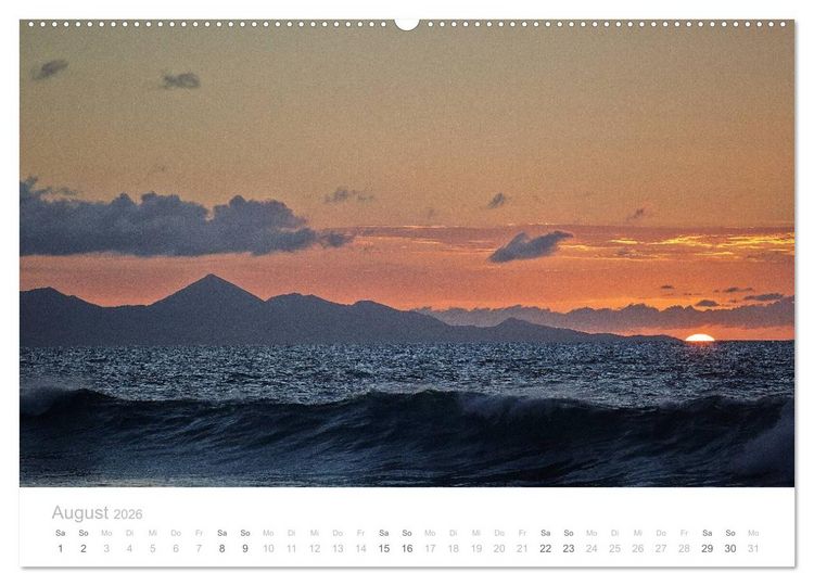 Produktbild: Sehnsucht nach Fuerteventura (Wandkalender 2026 DIN A2 quer), CALVENDO Monatskalender