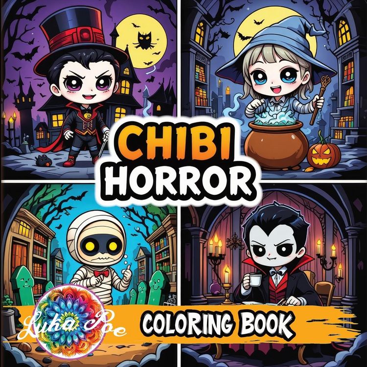 Produktbild: Chibi Coloring Book Horror