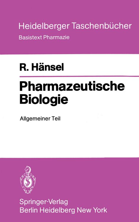 Produktbild: Pharmazeutische Biologie