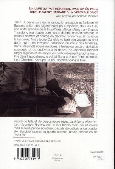 Produktbild: La dr&ocirc;le et triste histoire du soldat Banana