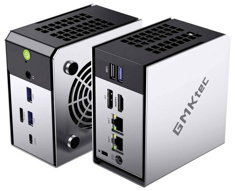 Produktbild: GMKtec Mini PC G3S-2 Intel&reg; Processor N95 16+512GB Intel&reg; Processor N95 3.4GHz 16GB RAM 512GB SSD Intel UHD Graphics Win 11 Pro G